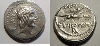 Römische Republik Denar Denar der Römischen Republik C. PISO FRVGI 67 v. Chr. -