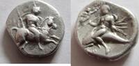 Griechenland Didrachme Didrachme von Tarentum in Kalabrien Rs. Taras auf Delphin n. links -