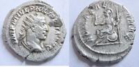 Rom Antoninian Antoninian von Philippus I. (Arabs) Rs. Roma n. links sitzend -