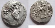 Griechenland Drachme Drachme von Demetrios II. (Nikator) Rs. Zeus n. l. thronend -