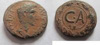 Rom Ae-23 (As) Ae-23 von Augustus aus einer kleinasiatischen Münzstätte Rs. CA im Kranz -