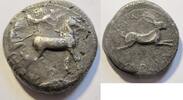 Griechenland Tetradrachme Tetradrachme von Messana auf Sizilien Rs. Hase n. rechts springend -