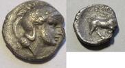 Griechenland Diobol Diobol von Thurioi in Lukanien Rs. stoßender Stier n. rechts -