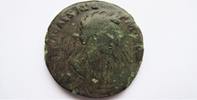 Rom Sesterz Seltener Sesterz von Nerva Rs. Kaiser auf Plattform -