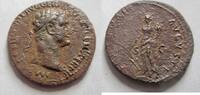 Rom As As von Domitianus Rs. Fortuna n. rechts stehend -