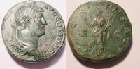 Rom Sesterz Sesterz von Hadrianus Rs. Felicitas n. links stehend -