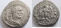 Rom 249-251 n. Chr. Billon-Tetradrachme von Trajanus Decius aus Antiochia Rs. Adler sehr schön-vorzüglich