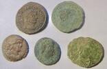 Rom Ae-Follis Lot von 5 x Ae-Follis, u.a. von Diocletian, Magnentius, Gratianus ect. -