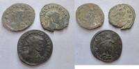 Rom Antoniniane Lot von 3 x Ae-Antoniniane Gallienus, Diocletianus ect. -