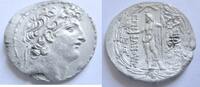 Griechenland Tetradrachme Tetradrachme von Antiochos VIII. (Seleukiden) Rs. Zeus n. links stehend -