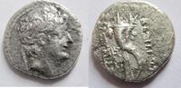Griechenland Drachme Drachme von Alexander II. Zabinas (Seleukiden) Rs. Doppelfüllhorn -