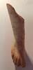 Rom Bein aus Ton Römisches Bein aus hellbraunem Ton   2.-3. Jhd. n. Chr. Fragment einer Statue
