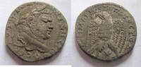 Rom Billon-Tetradrachme Billon-Tetradrachme von Caracalla aus Laodiceia ad Mare Rs. Adler von vorn -