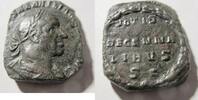 Rom Sesterz Seltener Sesterz von AEMILIANUS Rs. VOTIS DECENNA LIBVS im Kranz -
