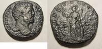 Rom Sesteerz Sesterz von Clodius Albinus Rs. Minerva n. links stehend -