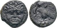 Greek - Sicily AE Tetras c. 420-405 BC - Kamarina - VF 125,00 EUR  zzgl. 8,00 EUR Versand