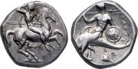 Greek - Apulia AR Nomos / Didrachm c. 302-290 BC - Tarentum - gVF 450,00 EUR  zzgl. 8,00 EUR Versand