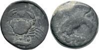 Greek - Sicily AE Tetras c.420-406 BC - Akragas - aVF 50,00 EUR  zzgl. 8,00 EUR Versand