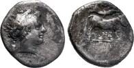 Greek - Campania AR Nomos / Didrachm - Neapolis - -