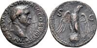 Roman Imperial - Lugdunum AE As AD 77-78 - Vespasian (69-79) - VF 160,00 EUR  zzgl. 8,00 EUR Versand