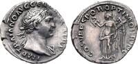 Roman Imperial - Rome AR Denarius c. AD 107-108 - Trajan (98-117) - aEF 140,00 EUR  zzgl. 8,00 EUR Versand