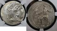 Kingdom of Macedon Tetradrachm 336-323 v. Chr Alexander III vz Strike: 4... 688,77 EUR  zzgl. 34,44 EUR Versand