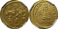 Byzantine Empire Solidus 632-641 n. Chr. Heraclius, Heraclius Constantin... 1825,24 EUR  zzgl. 34,44 EUR Versand