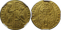 Italy Ducat ND (1343-1354) Doge Andrea Dandolo AU 55 1153,69 EUR  zzgl. 34,44 EUR Versand