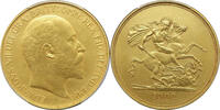 Great Britain Five Pounds 1902 Edward VII PR 62 Matte 7383,63 EUR  zzgl. 34,44 EUR Versand