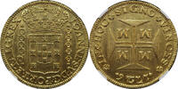 Brazil 20000 Reis 1726 Joao V MS 62 17908,06 EUR  zzgl. 34,44 EUR Versand