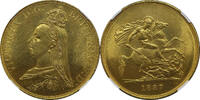 Great Britain Five Pounds Victoria -