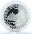 Turkmenistan 500 manat Astanbaba Mausoleum of XII-XIX century silver proof 2000 PP