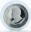 Turkmenistan 500 manat Gara Yusup Beg Turkmen Sultan silver coin 2001 PP
