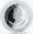 Turkmenistan 500 manat Mohammad Bairam Khan Turkmen silver coin 2001 PP