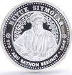 Uzbekistan 100 som Great Ancestors Scientist Al Biruni proof silver coin 1999 PP