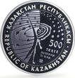 Kazakhstan 500 tenge Soyuz Apollo Mission Space proof silver coin 2009 PP