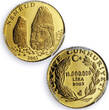 Turkey 15000000 lira Nemrud Sculpture Art History PR68 PCGS gold coin 2003 PP