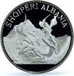 Albania 25 leke Skanderbeg Victory Sword Dancers PR68 PCGS silver coin 1970 PP