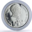 Laos 5000 kip Savang Vatthana Laotian Maiden Woman proof silver coin 1975 PP
