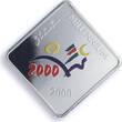 Maldives 20 rufiyaa Millennium PF67 NGC silver coin 2000 PP