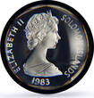 Solomon Islands 1 dollar Elizabeth II Nusu Nusu PR69 PCGS CuNi coin 1983 PP