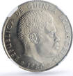 Equatorial Guinea 50 bipkwele Republic Nguema Madrid Mint MS 65 NGC CuNi coin 1980 unz