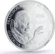 Paraguay 1 guarani Papal Visit Pope Francis Religion PF 70 NGC silver coin 2015 PP