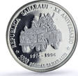 Saharawi Republic  Saharawi 5000 pesetas Proclamation Republic Jeep Car PF 67 NGC silver coin 1996 PP