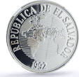 El Salvador 150 colones Discovery of America Ships PF 70 NGC silver coin 1992 PP