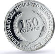 El Salvador 150 colones Discovery of America Ships PF 70 NGC silver coin 1992 PP