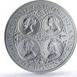 Turks and Caicos Islands  Turks and Caicos 20 crowns Queen Victoria Matte MS 69 NGC silver coin 1976 BU