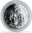 Morocco 250 dirhams Revolution Y#120 Anniversary BU silver coin 2003 st