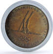 Panama 1 balboa Skier X#M2 Calgary Olympics proof CuNi coin 1988 PP