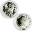 500 manat Turkmenistan set of 6 coins Endangered Wildlife proof silver coins 1999 PP